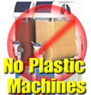 We don't rent plastic machines